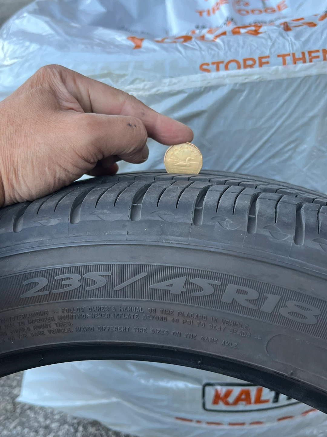 Michelin Primacy MXM4 Tires 235/45R18 - photo 2