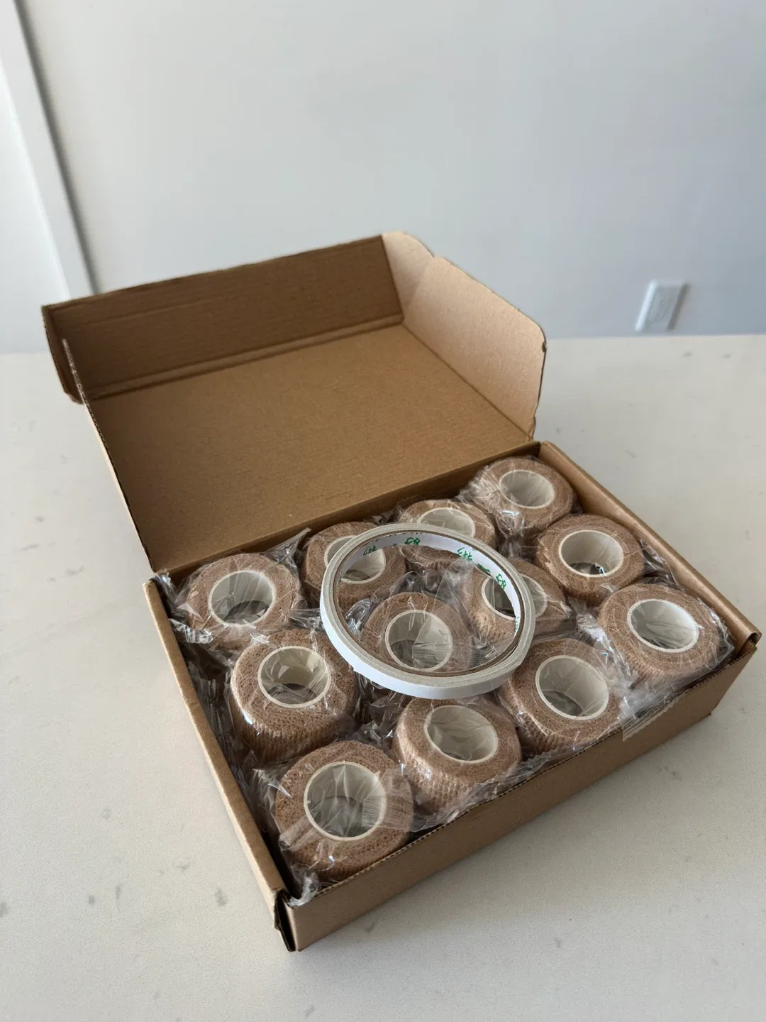 NEW Beige Desk Chair Leg Floor Protector Wraps