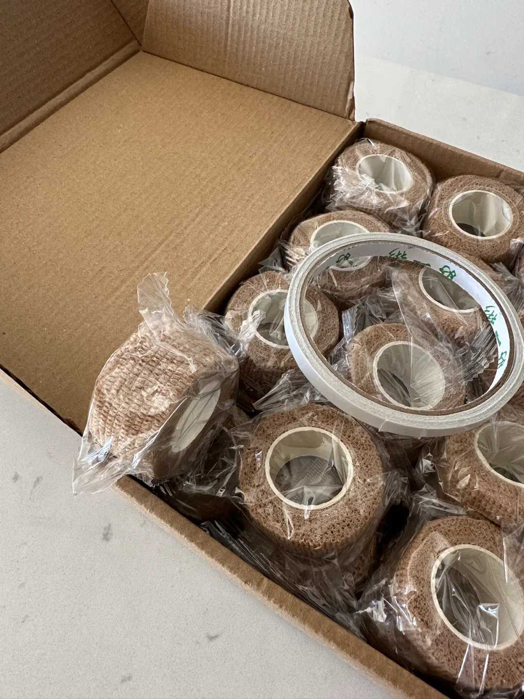 NEW Beige Desk Chair Leg Floor Protector Wraps image indicator(3)