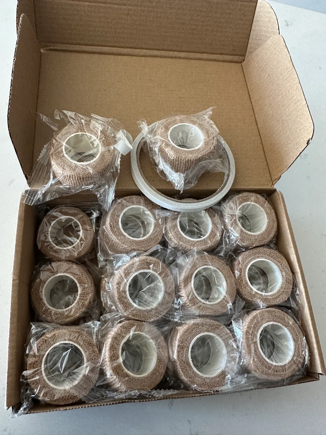 NEW Beige Desk Chair Leg Floor Protector Wraps image indicator(4)