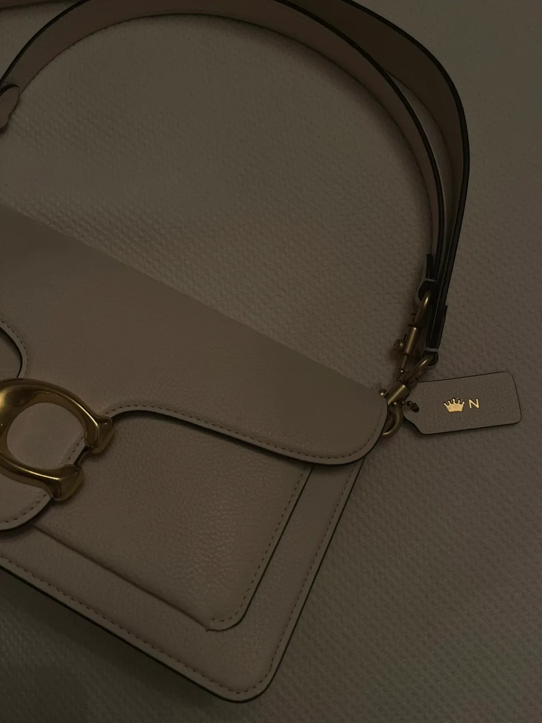 Coach Tabby Shoulder Bag 26 Ivory image indicator(2)