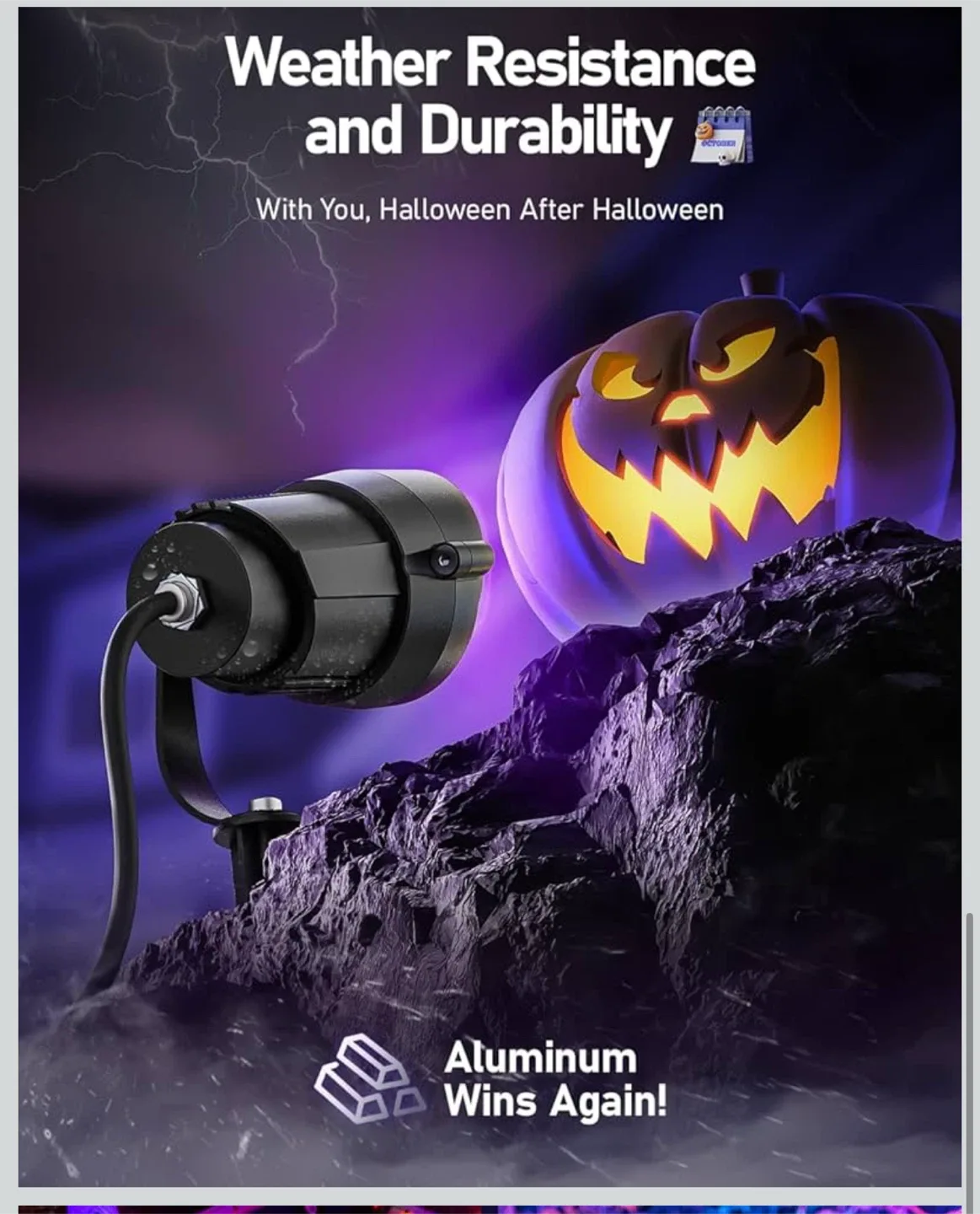 12W Black Light for Halloween Decor image indicator(6)