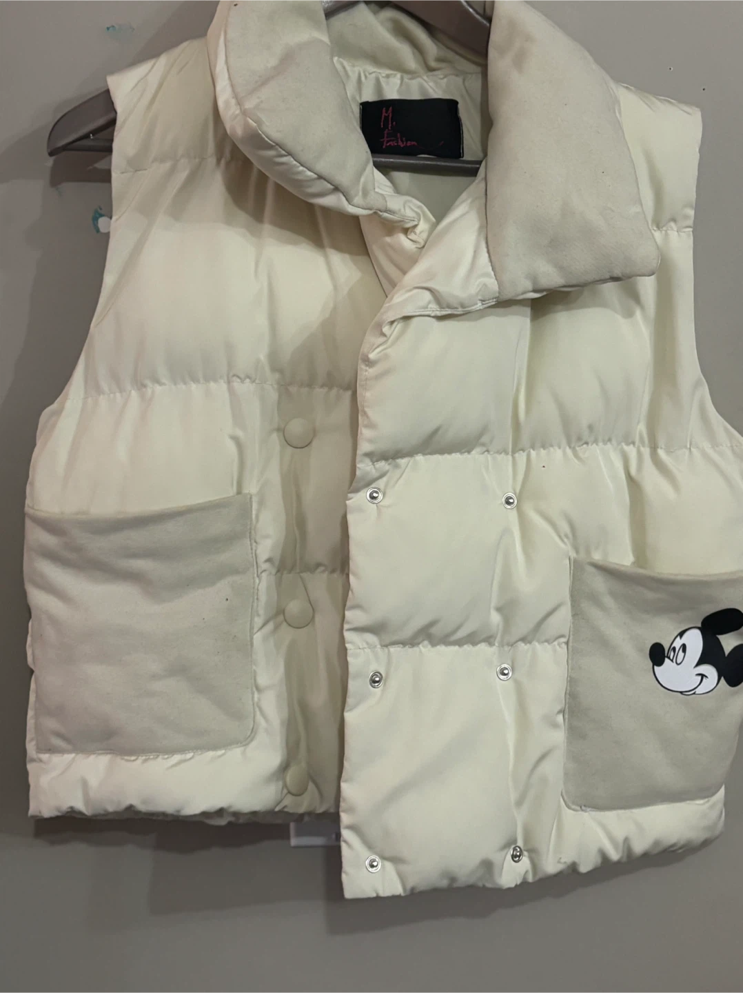 M. Fashion Padded Vest - Size Small
