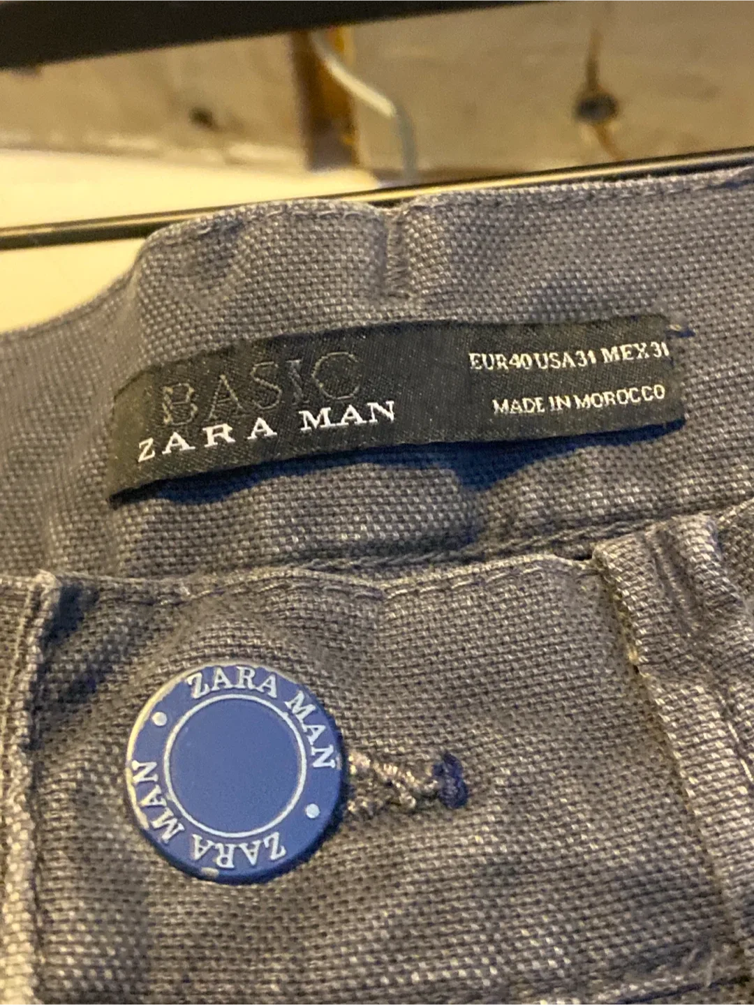 Zara Man Basic Gray Jeans - Size 31 🥕 image indicator(2)