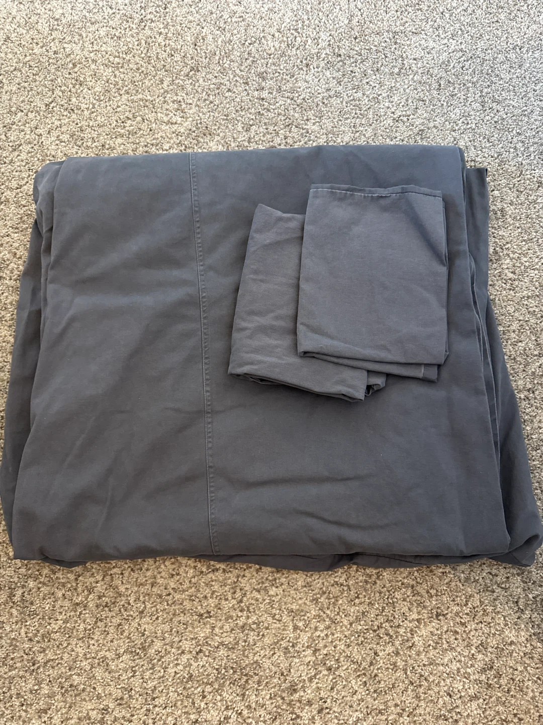 Grey Queen duvet set