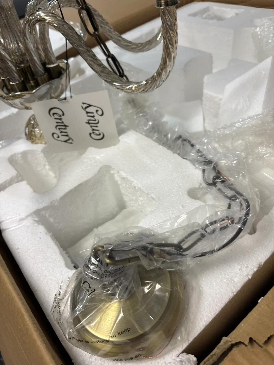 Century Lighting Chandelier - New in Box! image indicator(4)