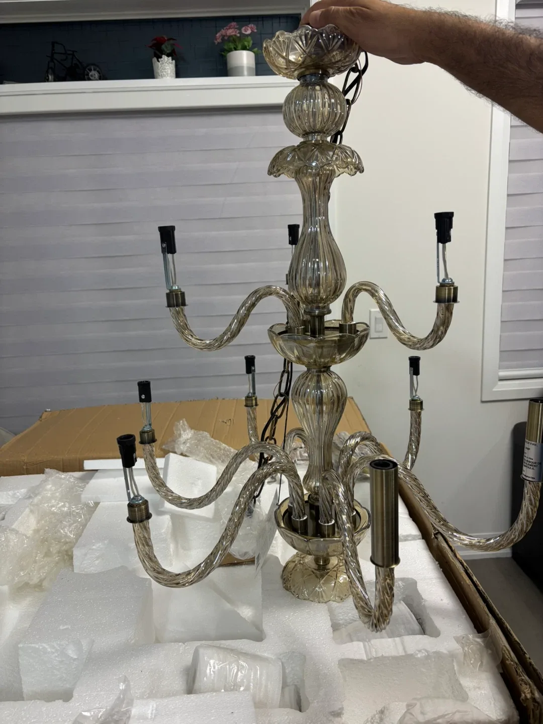 Century Lighting Chandelier - New in Box! image indicator(9)