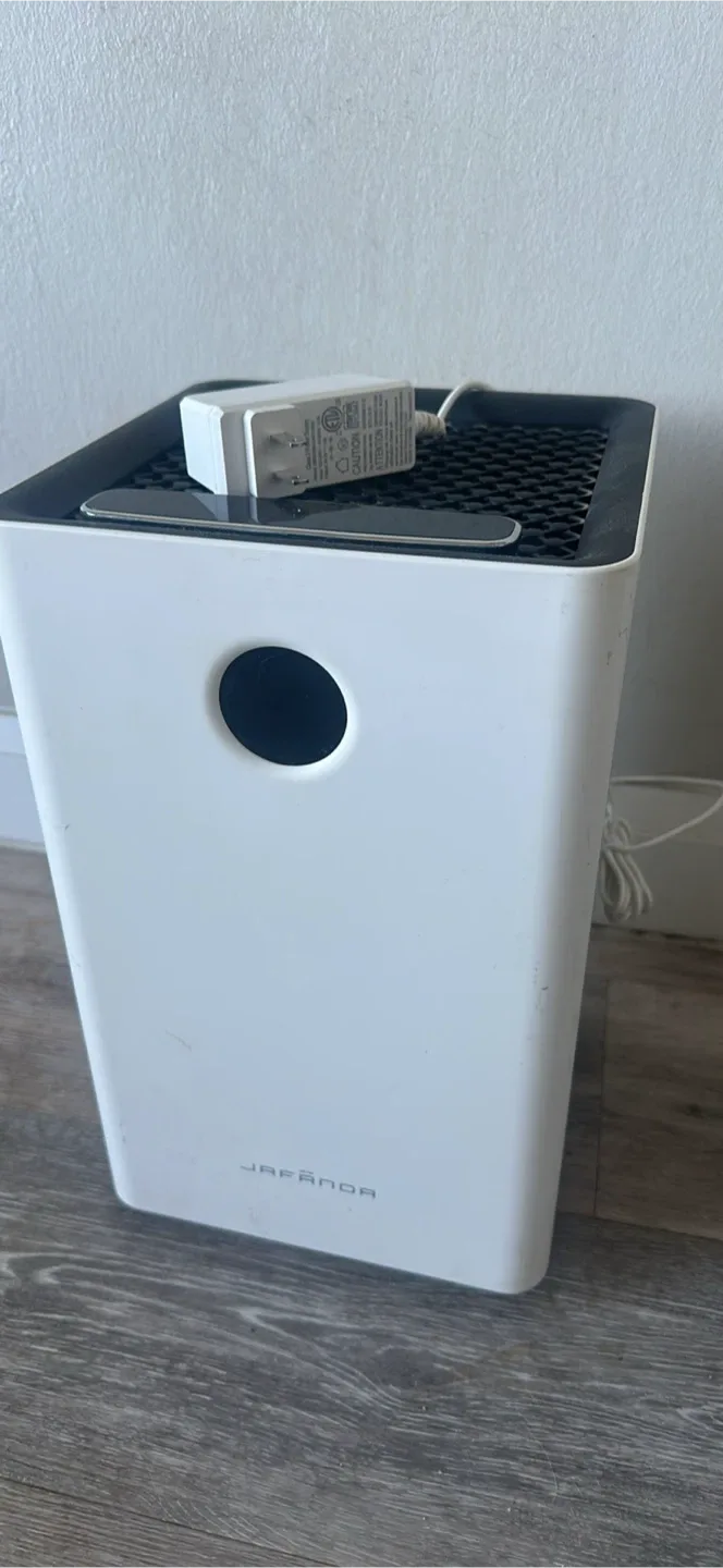 Jafanda Air Purifier for Home - White thumbnail