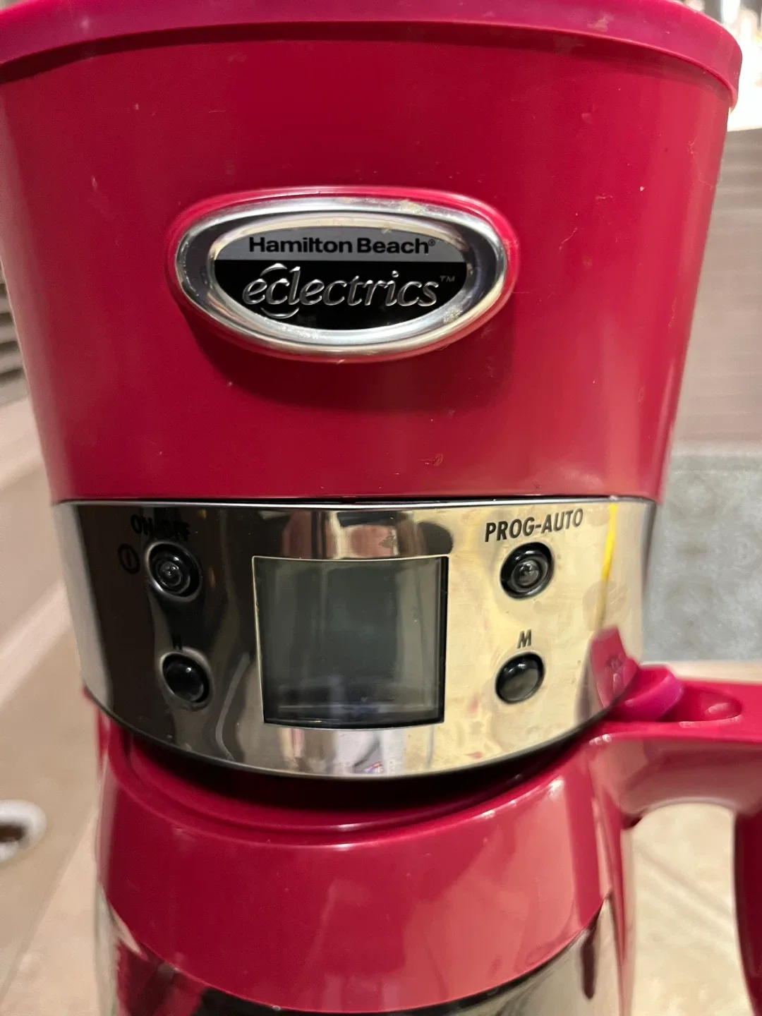 Hamilton Beach Electrics Red Coffee Maker image indicator(2)