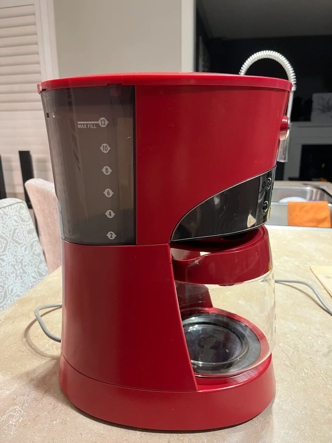 Hamilton Beach Electrics Red Coffee Maker image indicator(3)