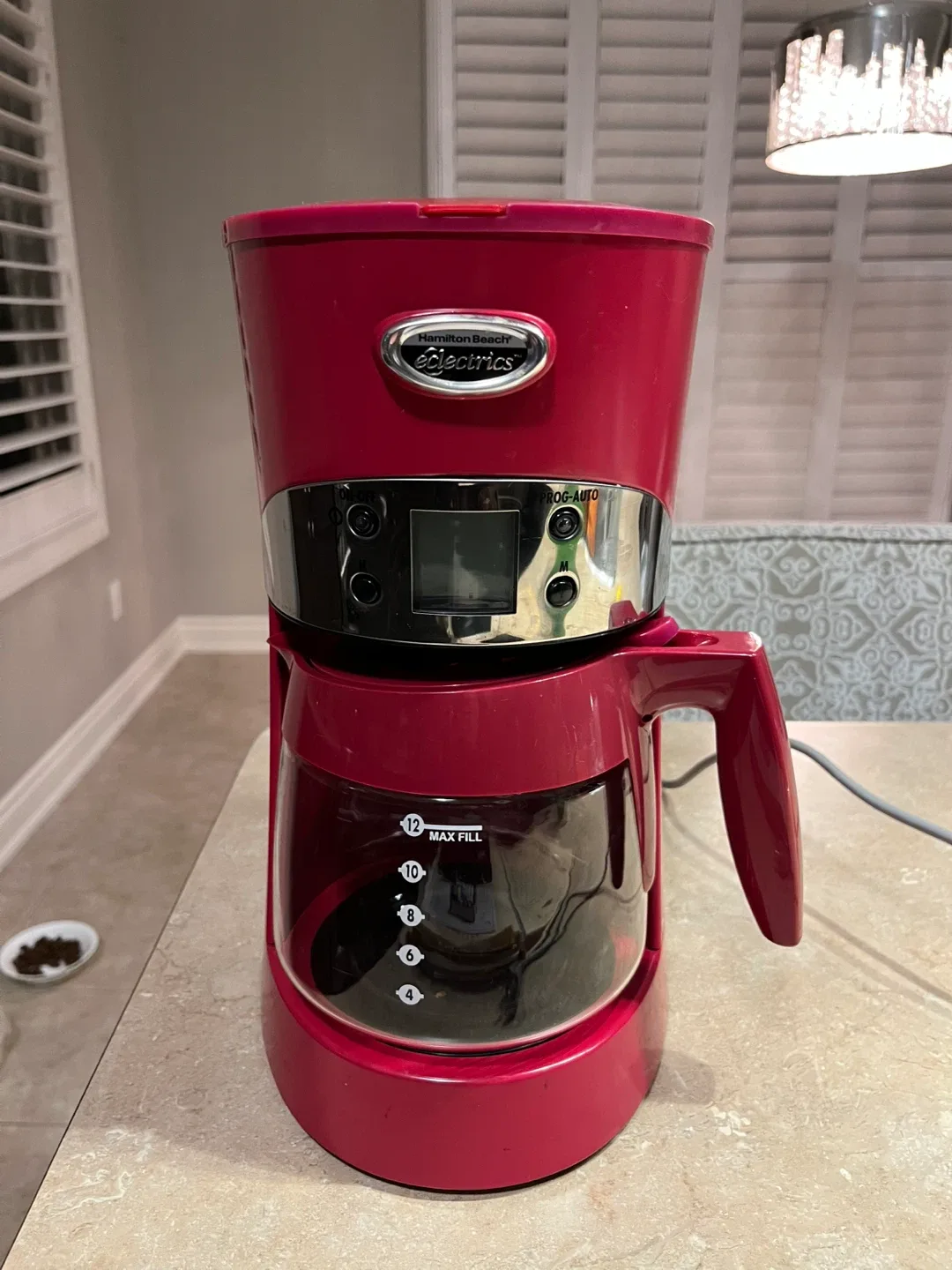 Hamilton Beach Electrics Red Coffee Maker