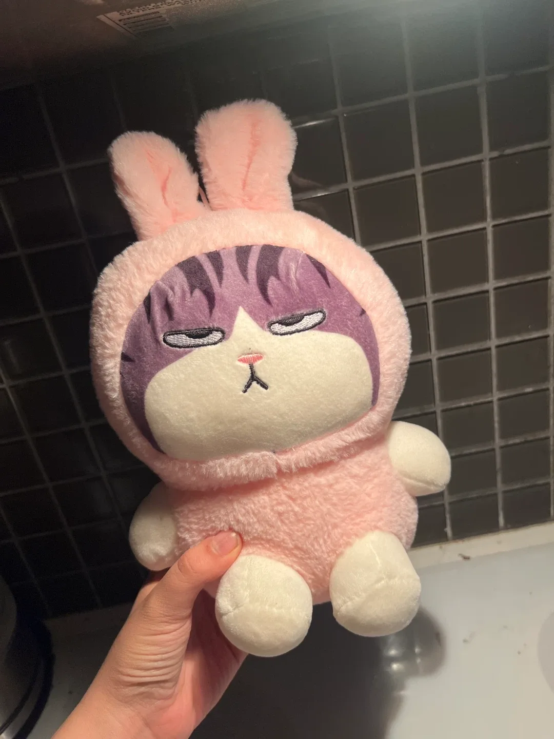 Pink Bunny Plush Toy