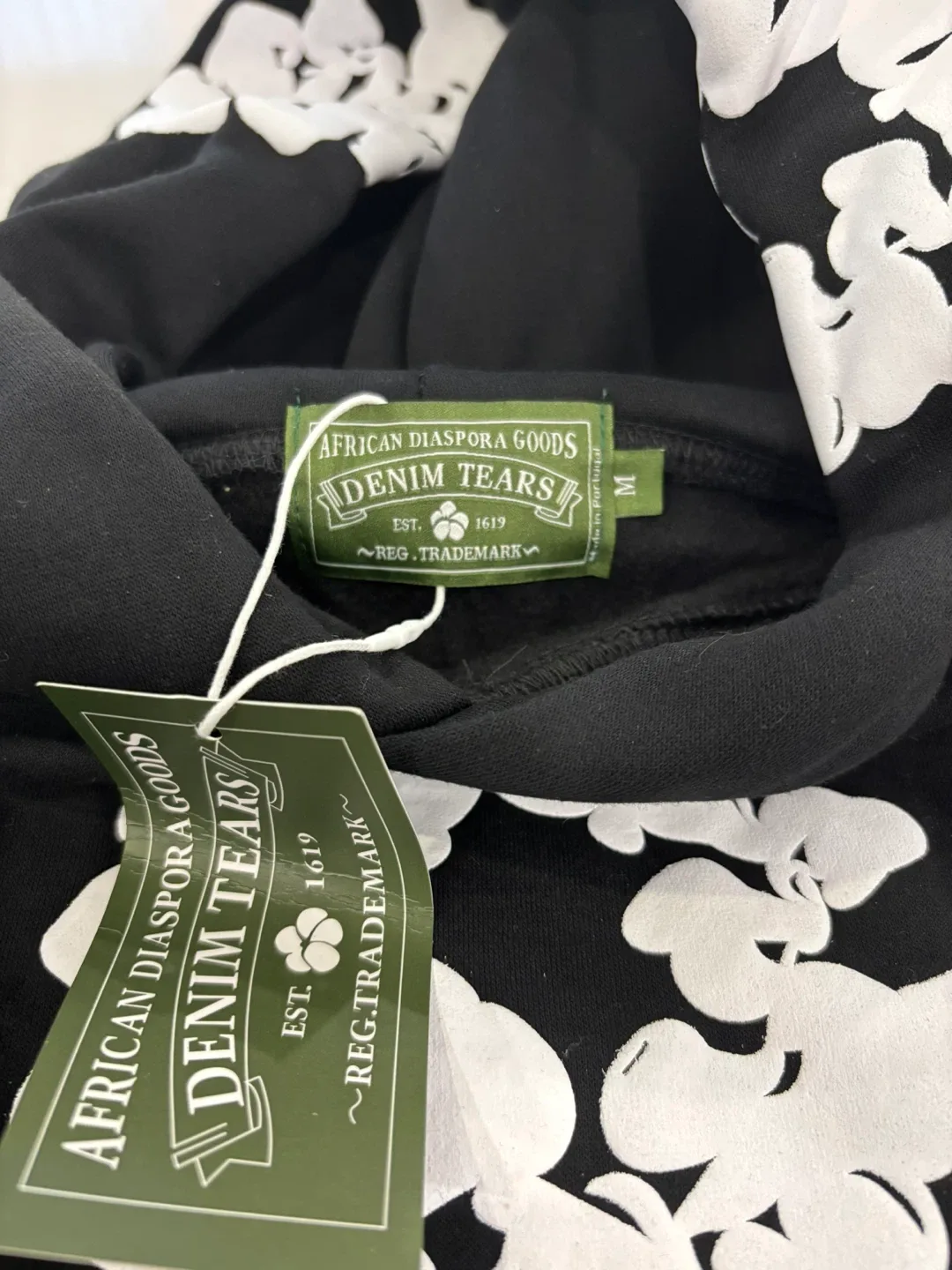 Denim Tears African Diaspora Goods Hoodie - Size M image indicator(2)