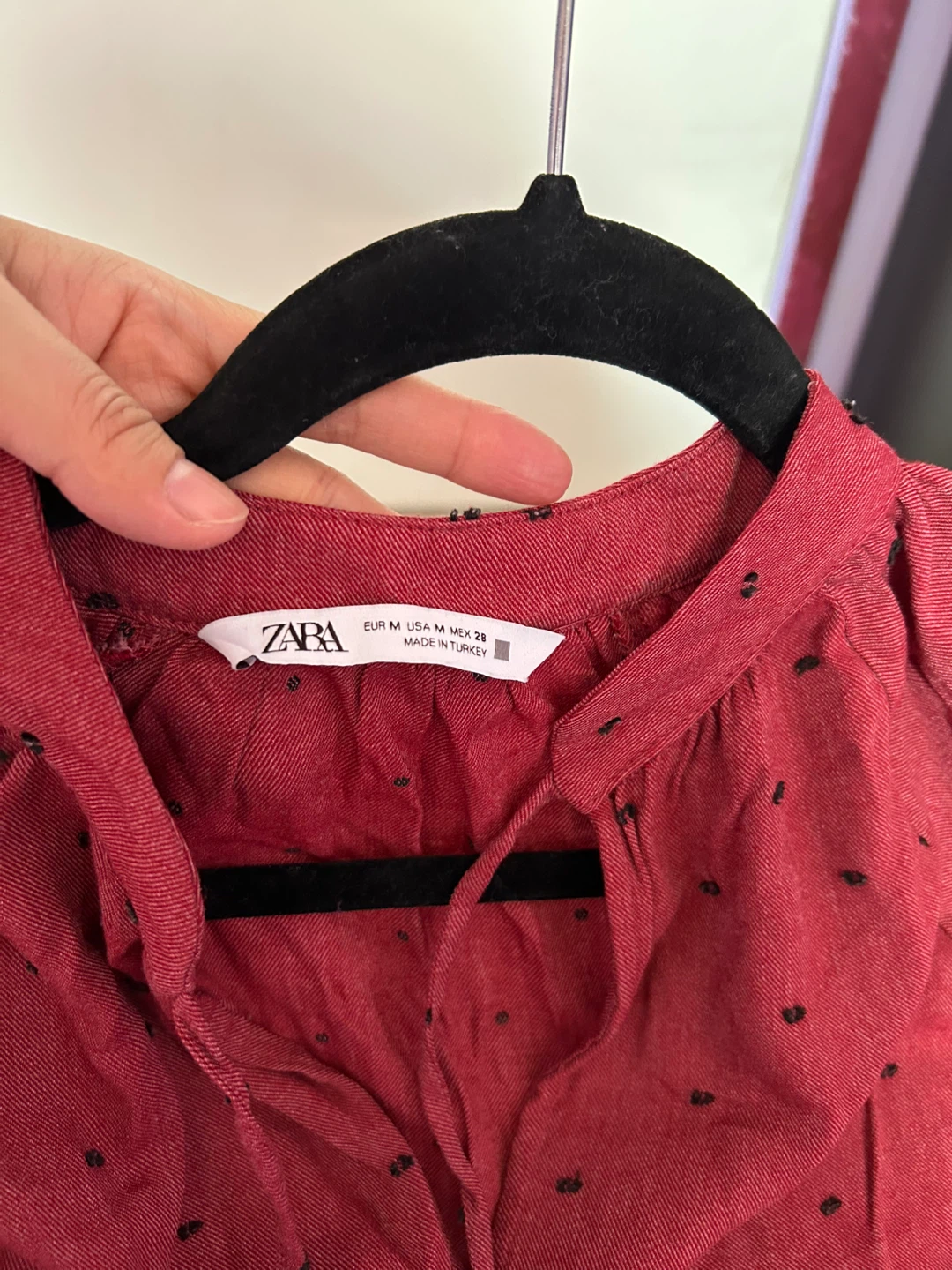 Zara Red Dress - Size Medium - photo 2