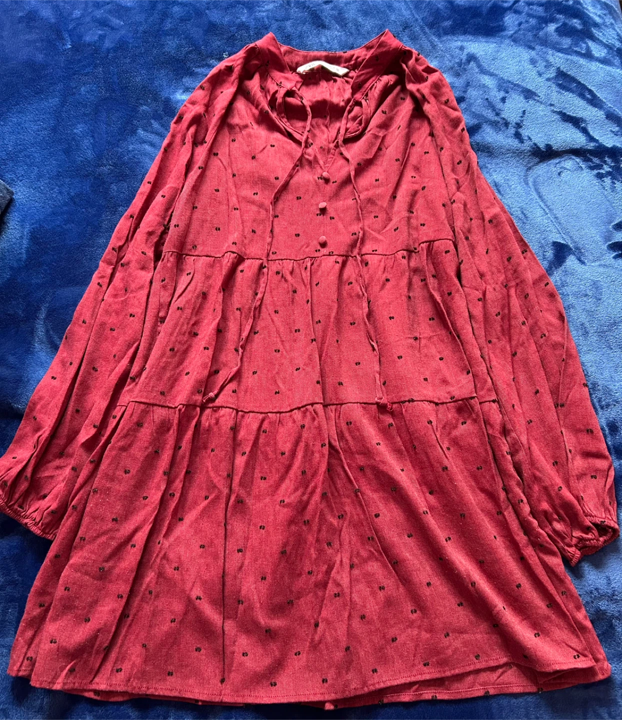 Zara Red Dress - Size Medium - photo 3