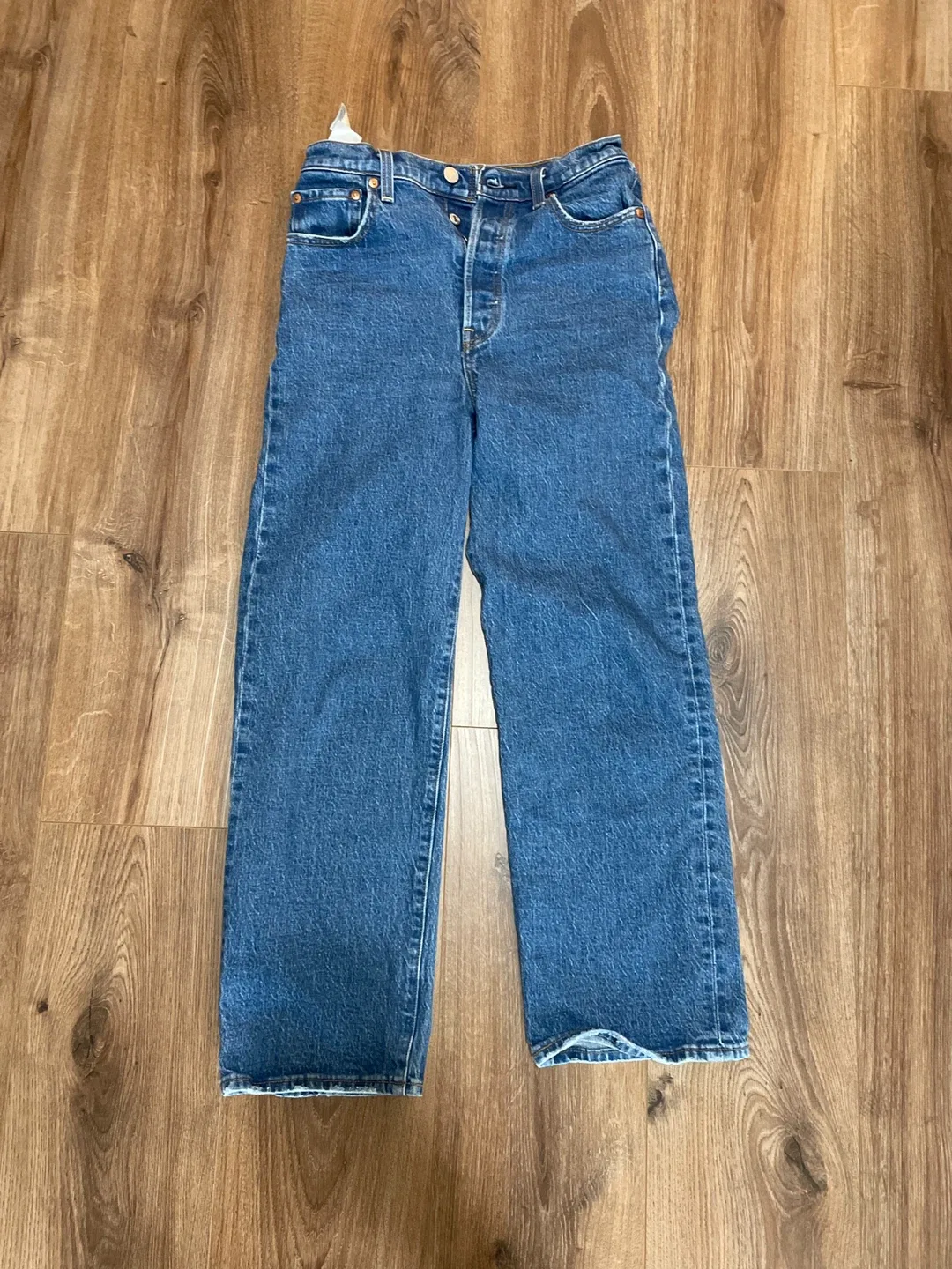 Levi's Ribcage Straight Ankle Jeans, Size 26 thumbnail