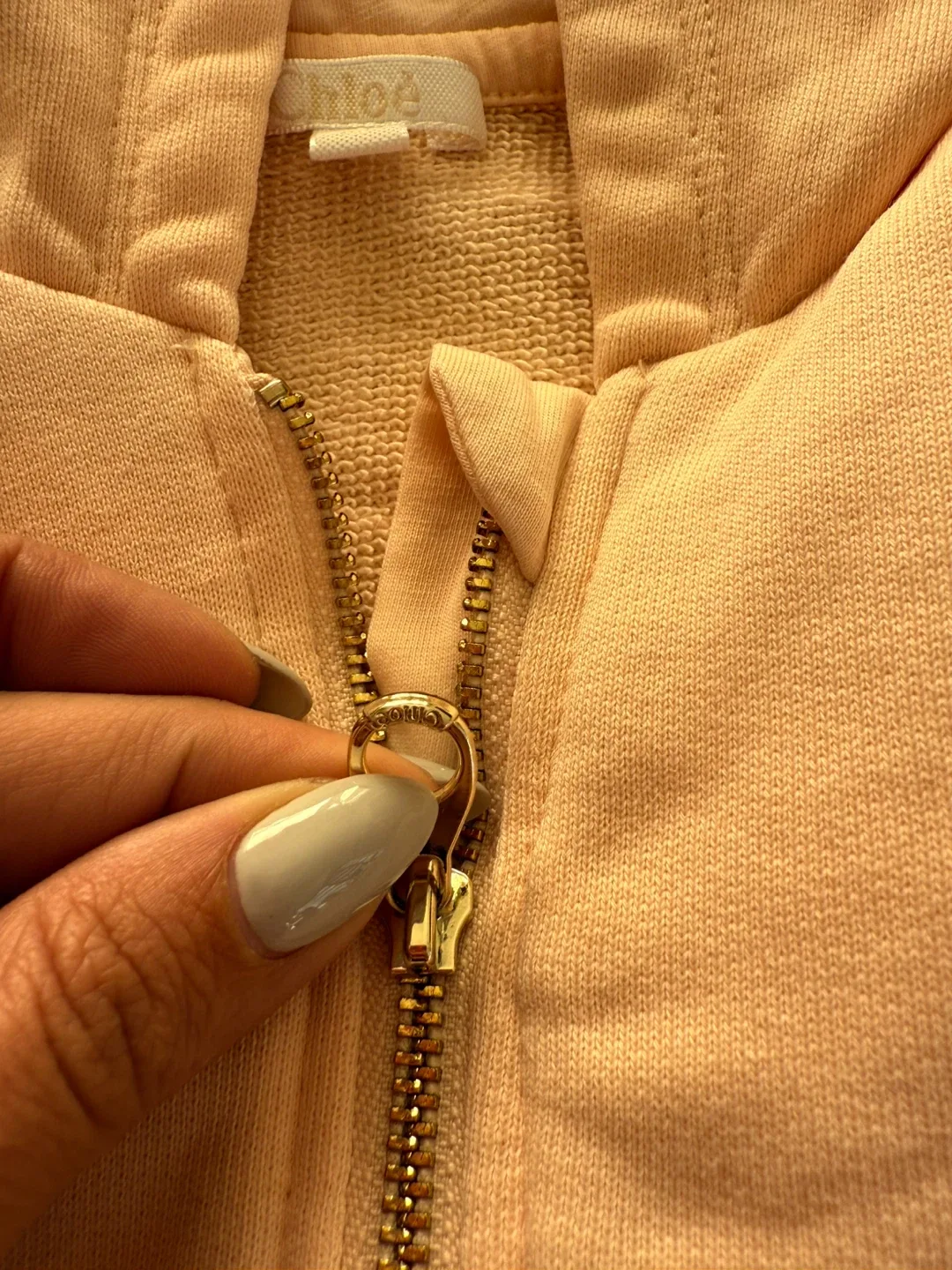 Chloé Kids' Pink Cotton-Blend Tracksuit image indicator(3)