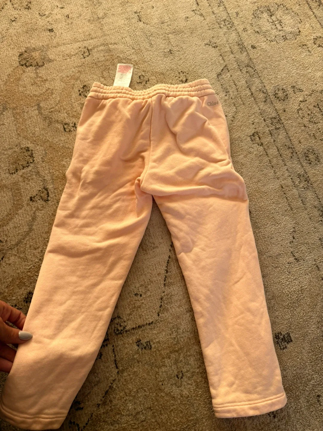 Chloé Kids' Pink Cotton-Blend Tracksuit image indicator(8)