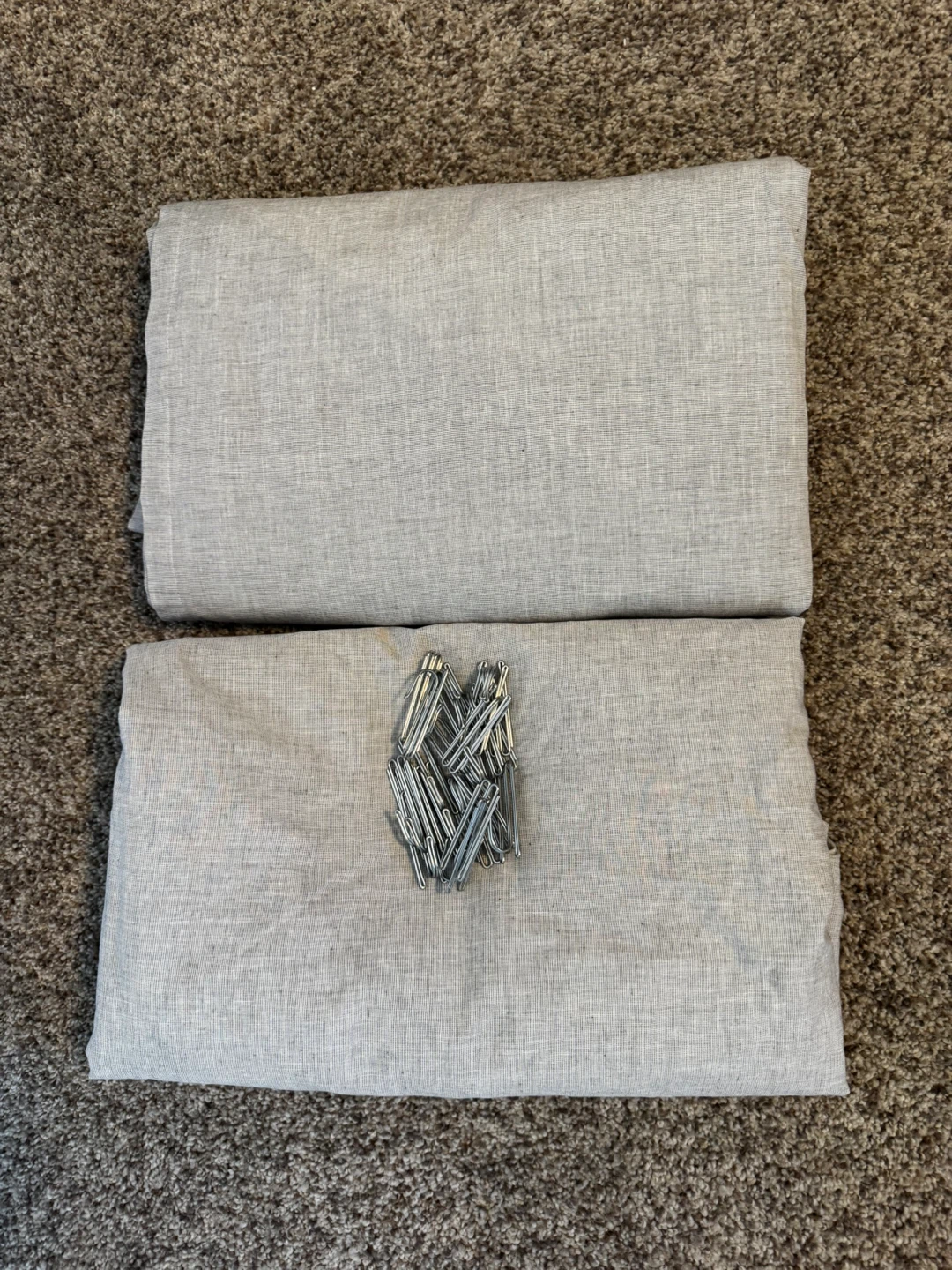 IKEA HANNALILL Curtains 57x115 inches