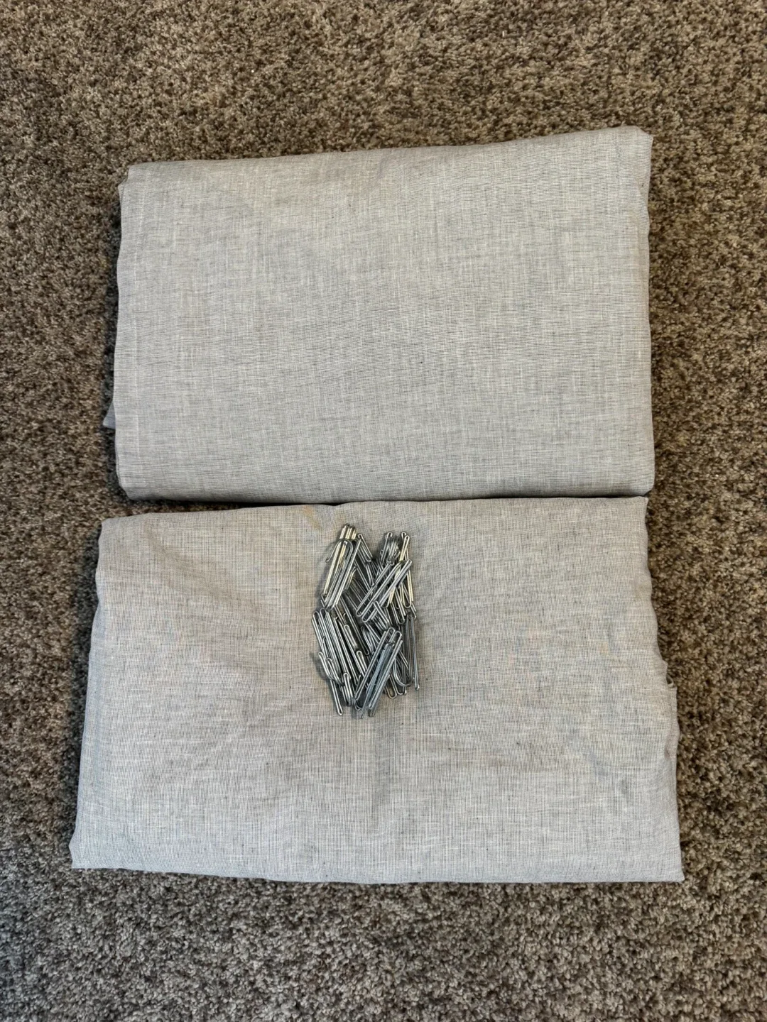 IKEA HANNALILL Curtains 57x115 inches thumbnail