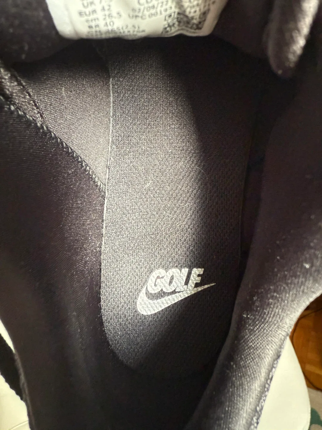 Nike Golf Shoes - Black, US 8.5 image indicator(3)