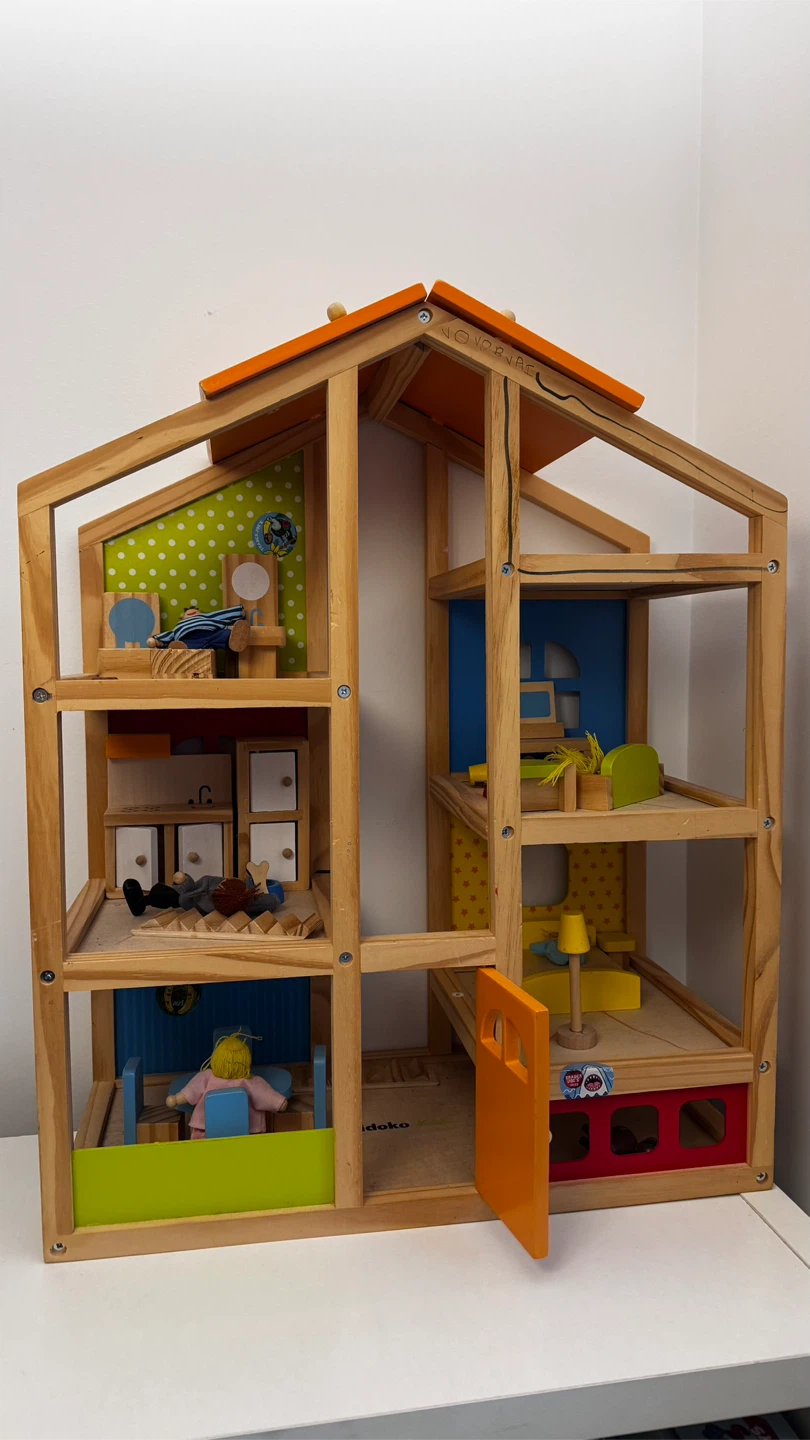 Pidoko Wooden Dollhouse - photo 2