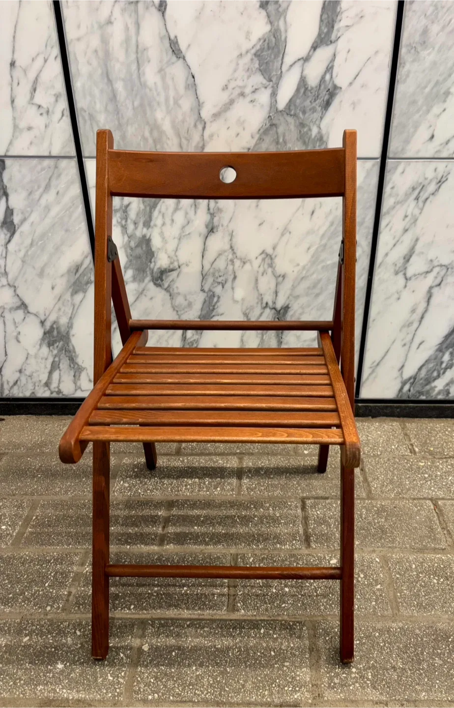 TERJE Wooden Folding Chair image indicator(3)