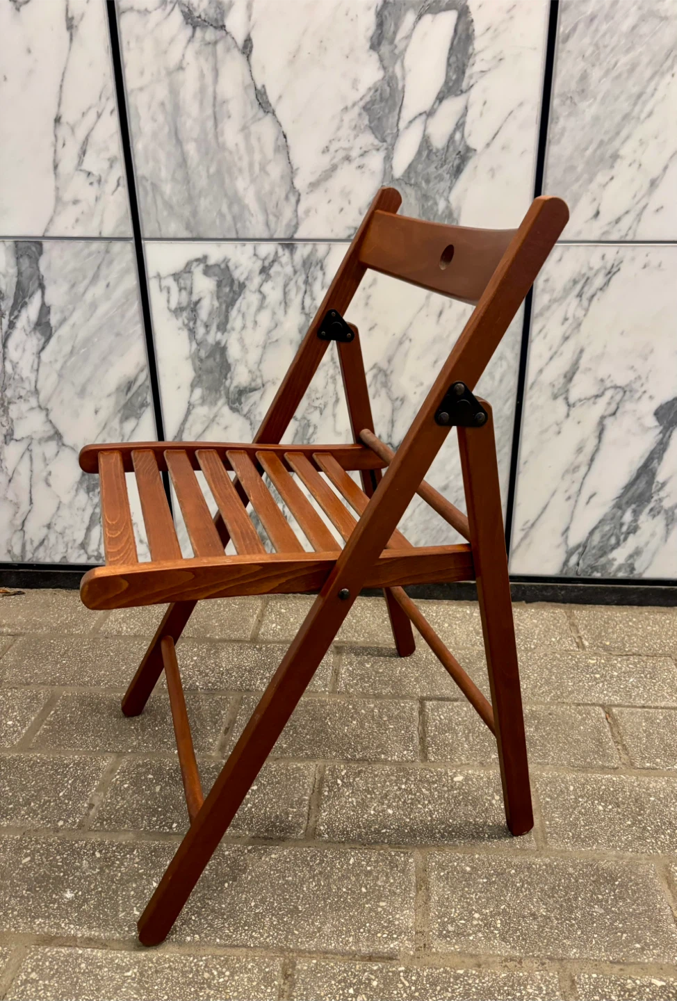 TERJE Wooden Folding Chair - photo 2