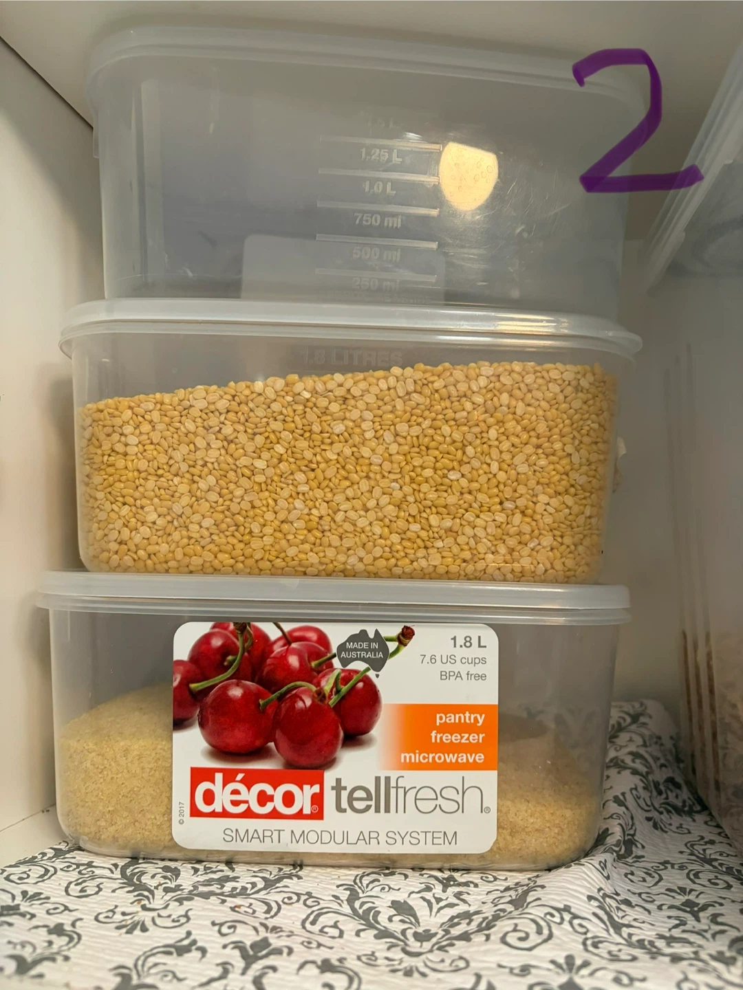 Food Storage Containers set. Kitchen & pantry organizers - photo 3