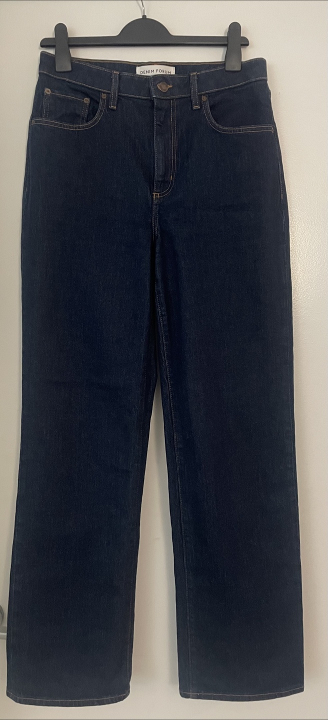 Denim Forum Remy Wide Curvy High Waist Jeans - Size 29 - photo 3