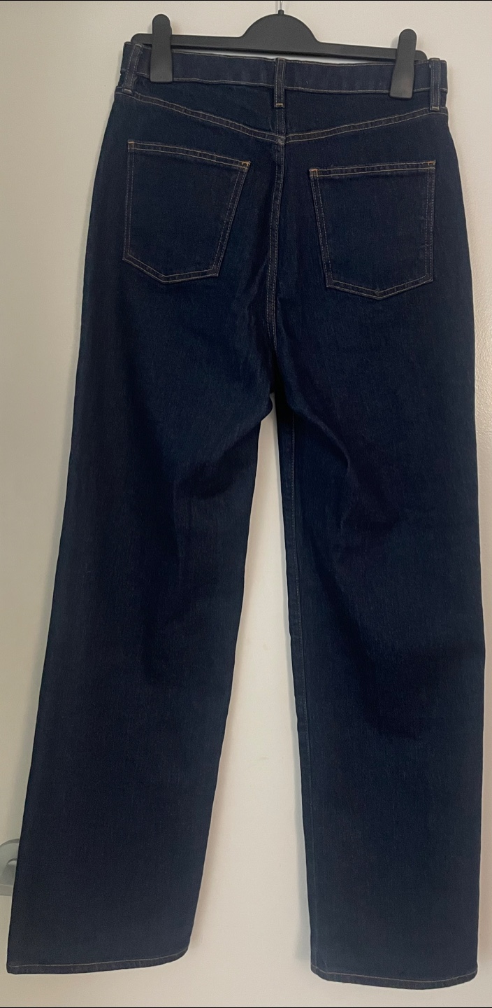 Denim Forum Remy Wide Curvy High Waist Jeans - Size 29 - photo 4
