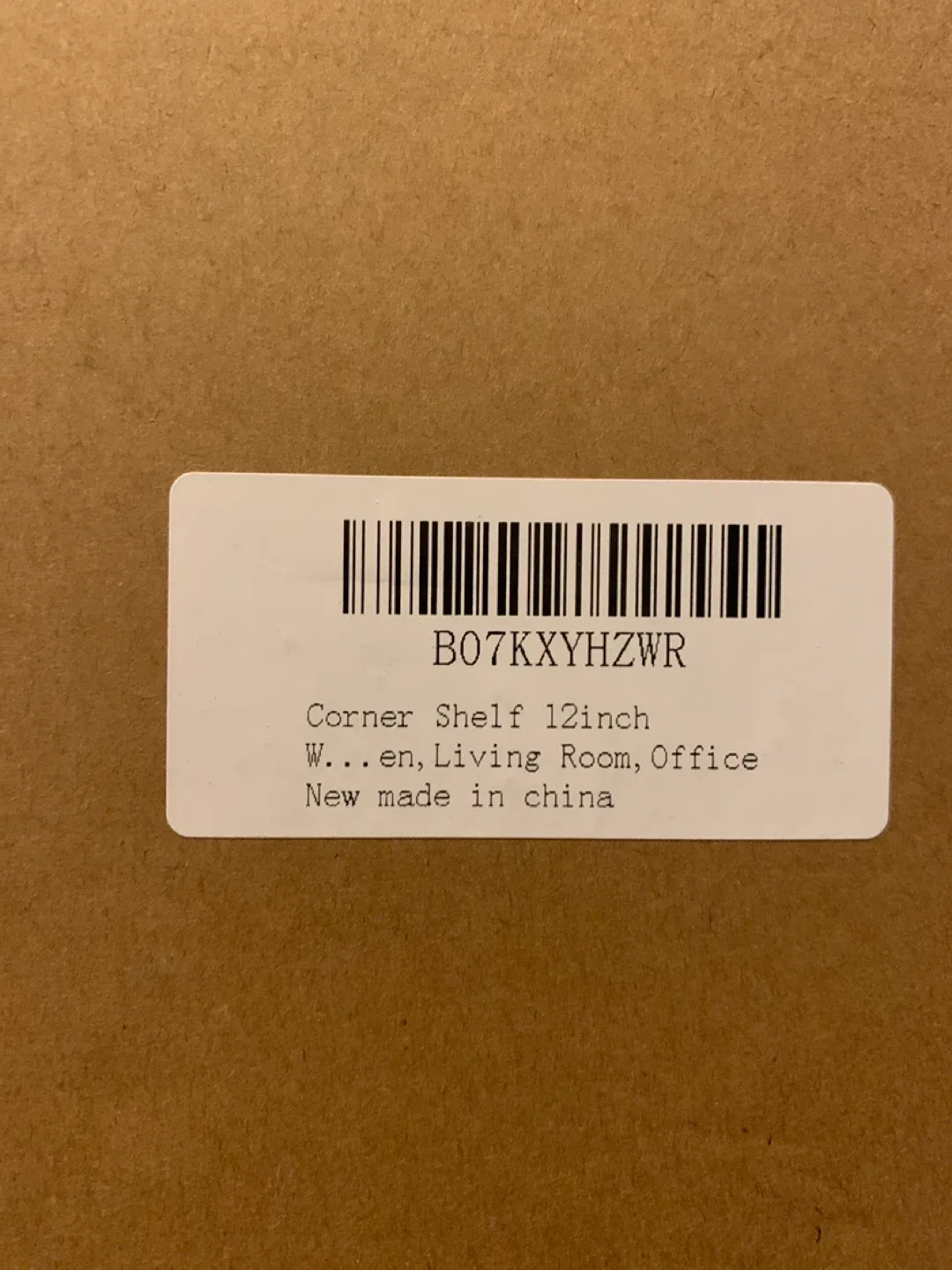 New 12-inch Corner Shelf - Living Room/Office image indicator(2)