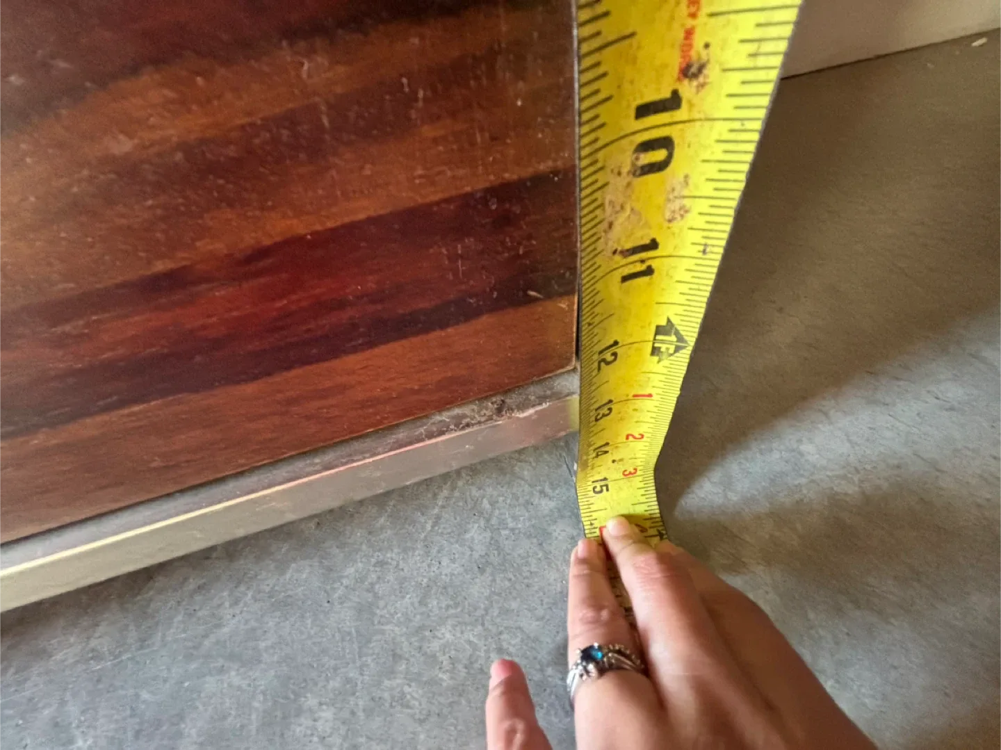 Set of two Brown Wood Nightstand with Drawer image indicator(7)