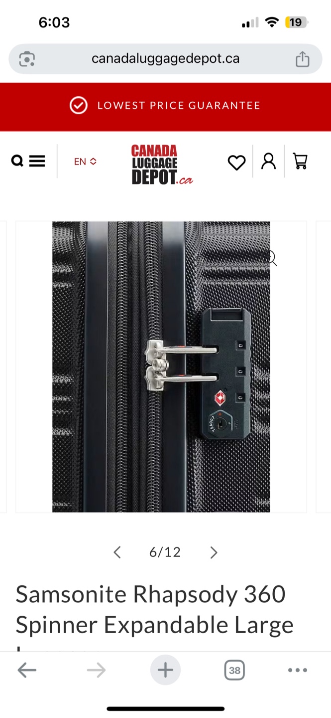 NEW 28" Samsonite Rhapsody 360 Spinner Expandable Large Suitcase - photo 5