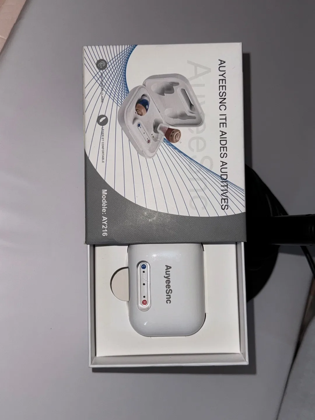 Auyeesnc ITE Hearing Aids - New in Box image indicator(3)