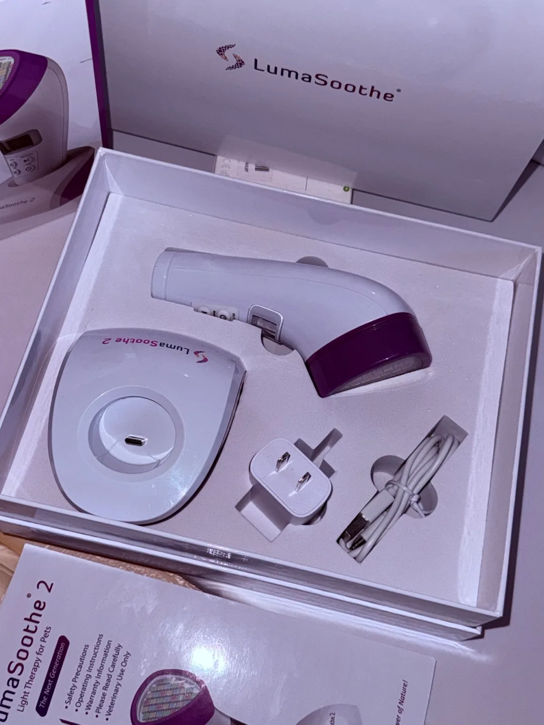 LumaSoothe 2 Light Therapy for Pets - New in box image indicator(6)