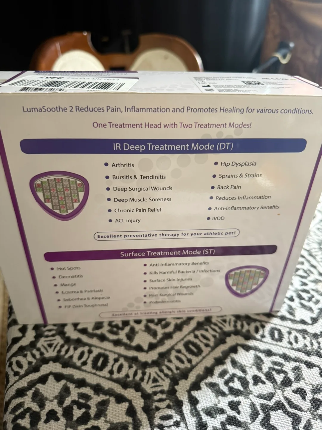 LumaSoothe 2 Light Therapy for Pets - New in box image indicator(3)
