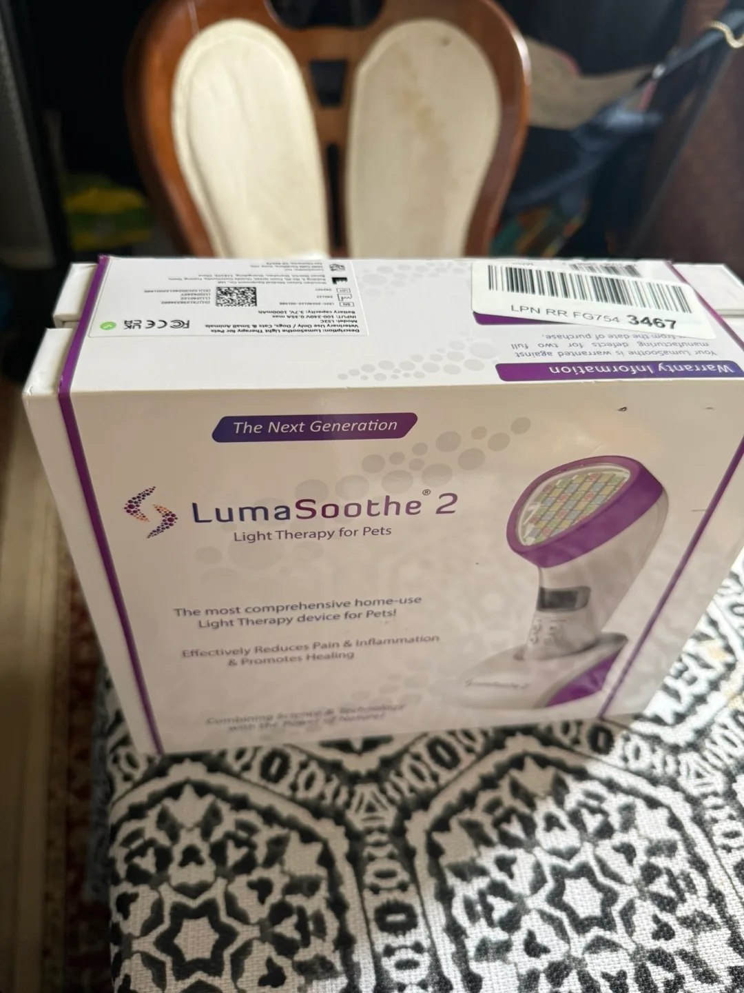 LumaSoothe 2 Light Therapy for Pets - New in box image indicator(2)