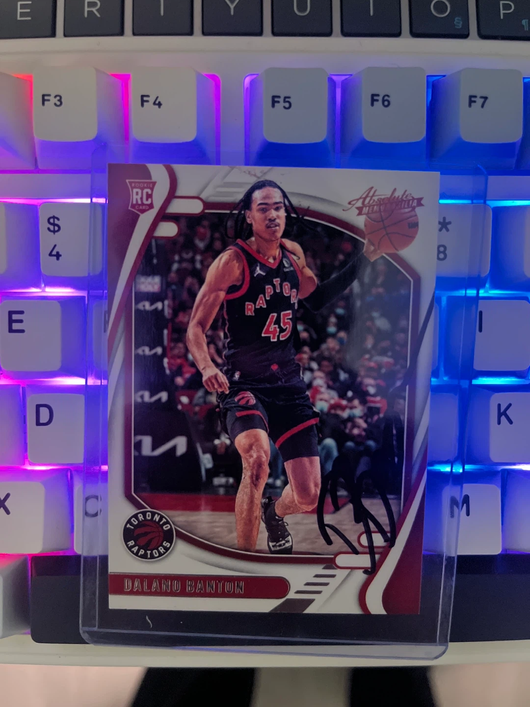 SIGNED DALANO BANTON ROOKIE CARD 2025