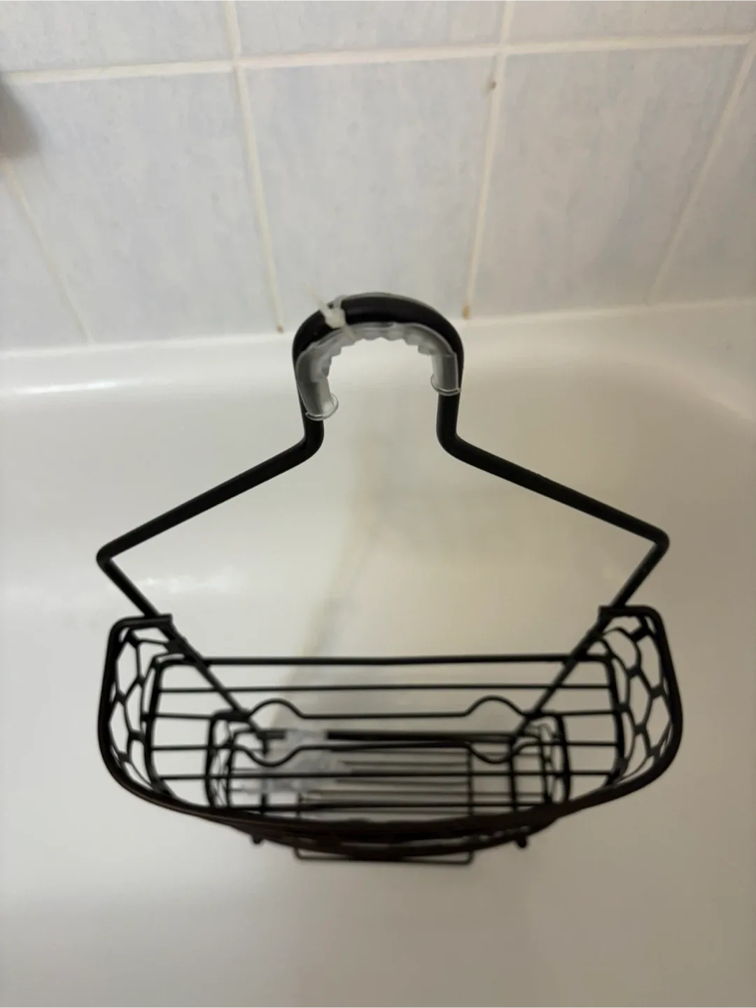 Brown Metal Over-the-Shower Caddy image indicator(2)