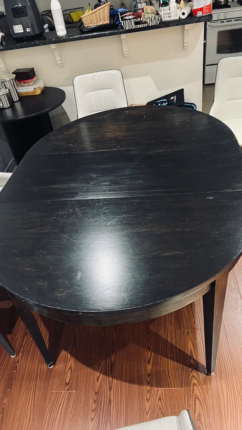 Dark Wood Dining Table image indicator(3)