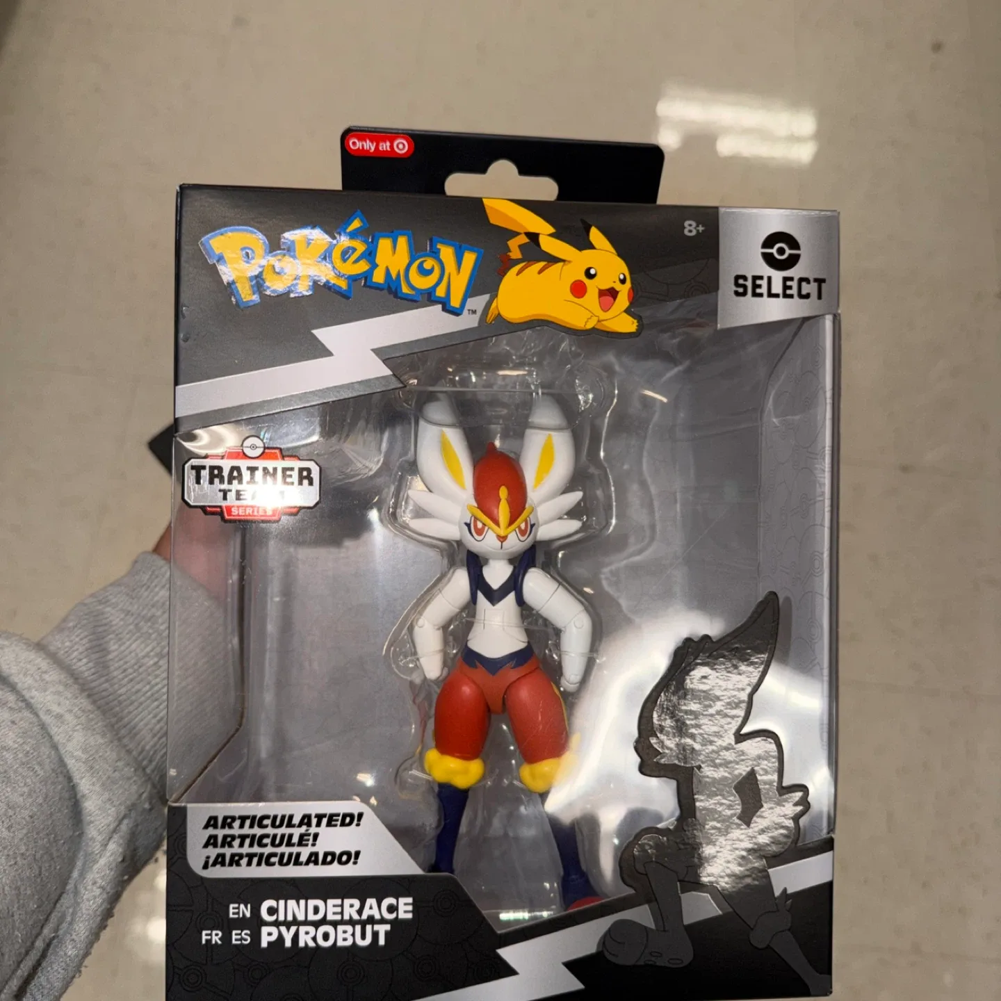 Pokémon Trainer Select Series Cinderace Figure