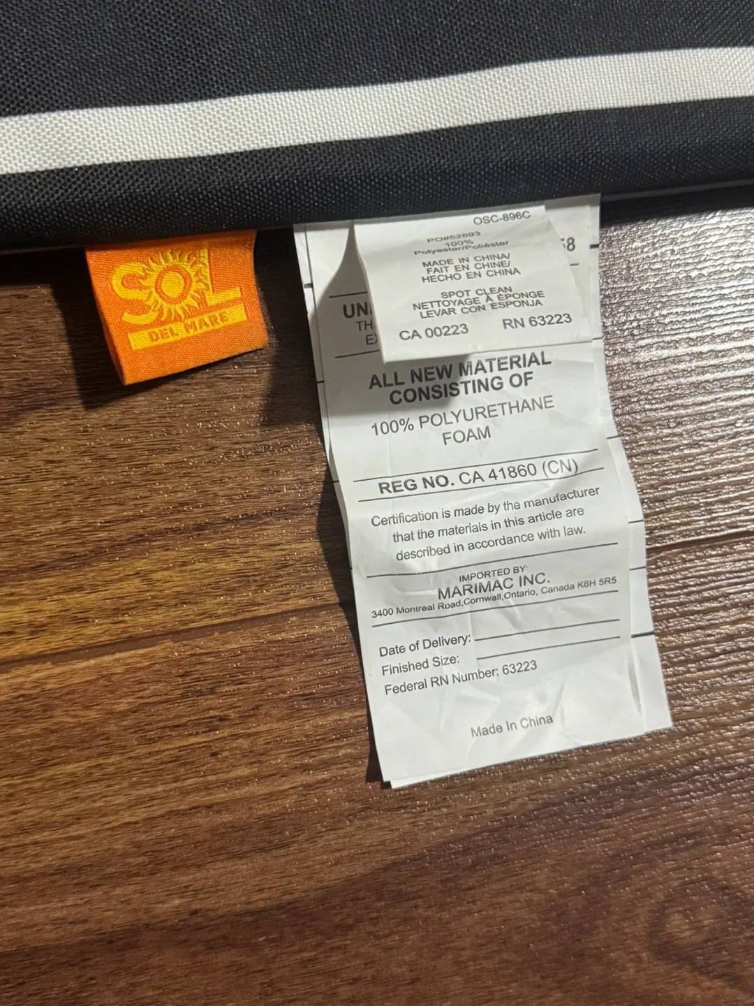 brand new outdoor chair cushions pad 17.5” x 42” image indicator(3)