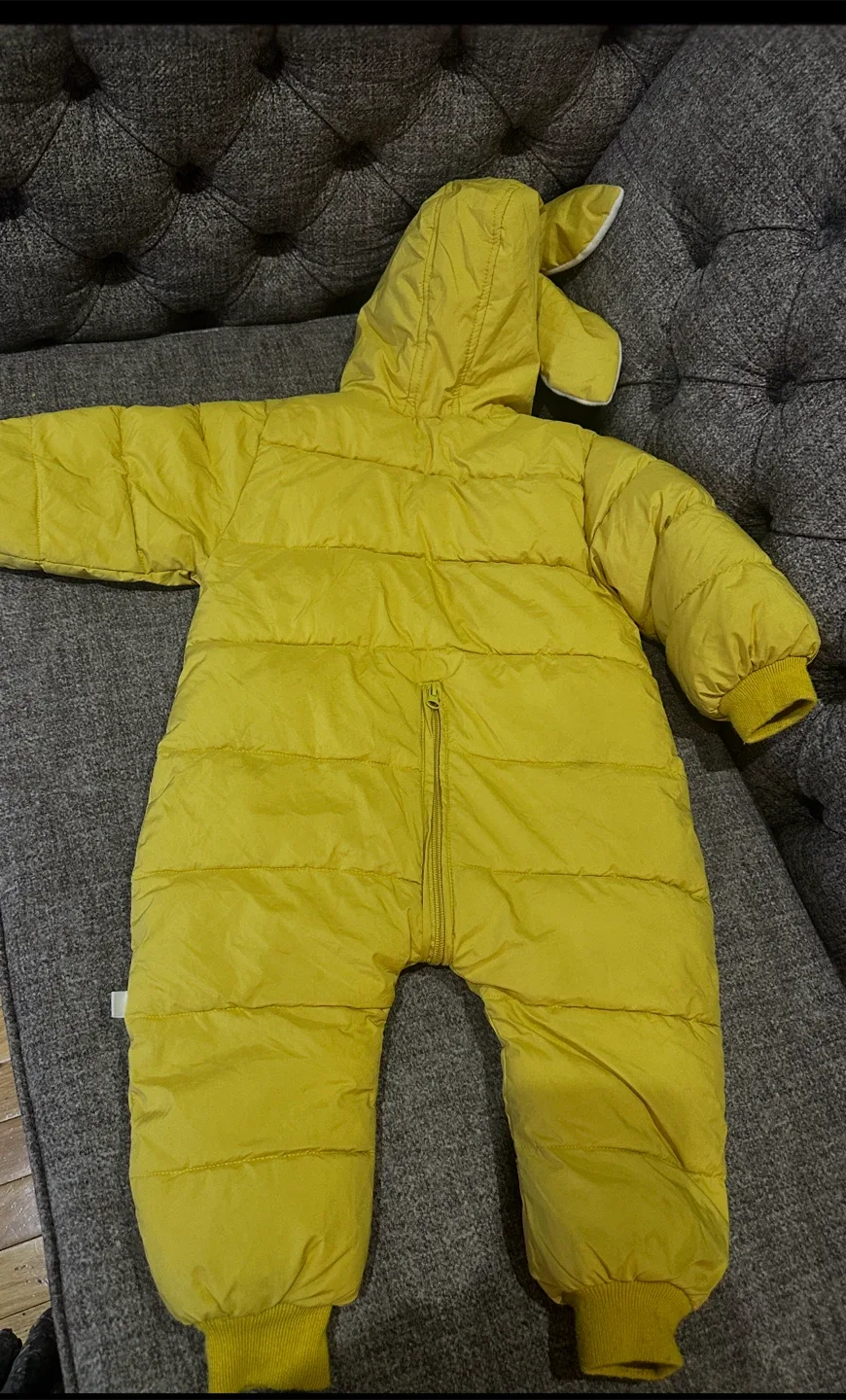 Rabbit Yellow Padded Snowsuit image indicator(3)