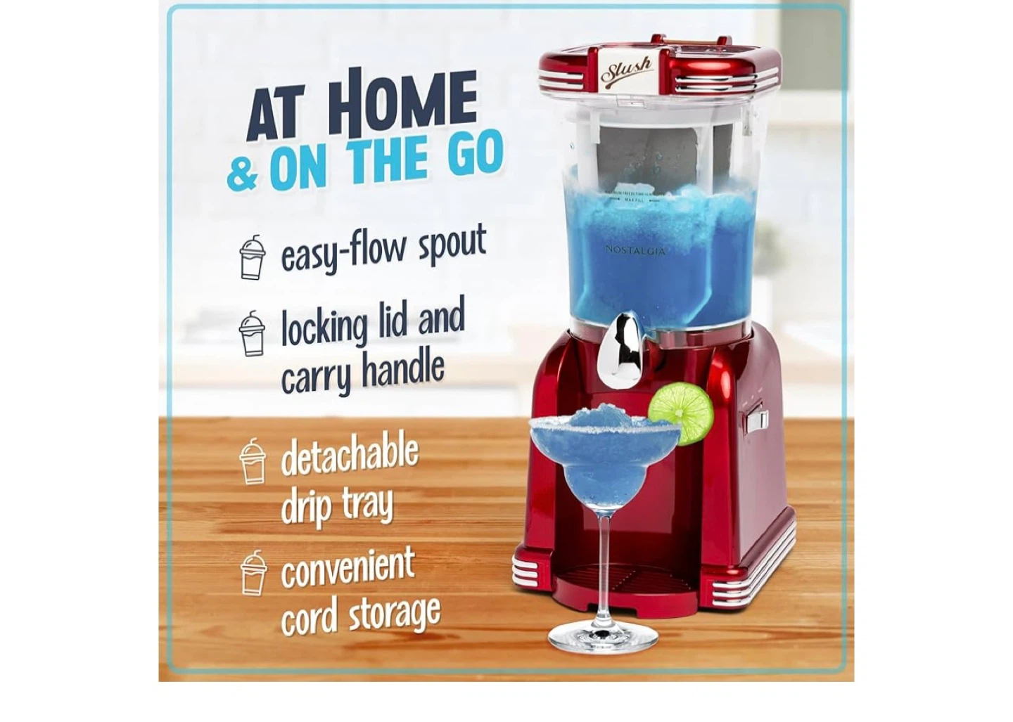 Nostalgia Retro 32oz Slush Maker - photo 3