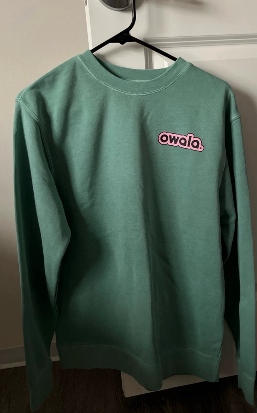 Exclusive Owala Green Crewneck Sweatshirt