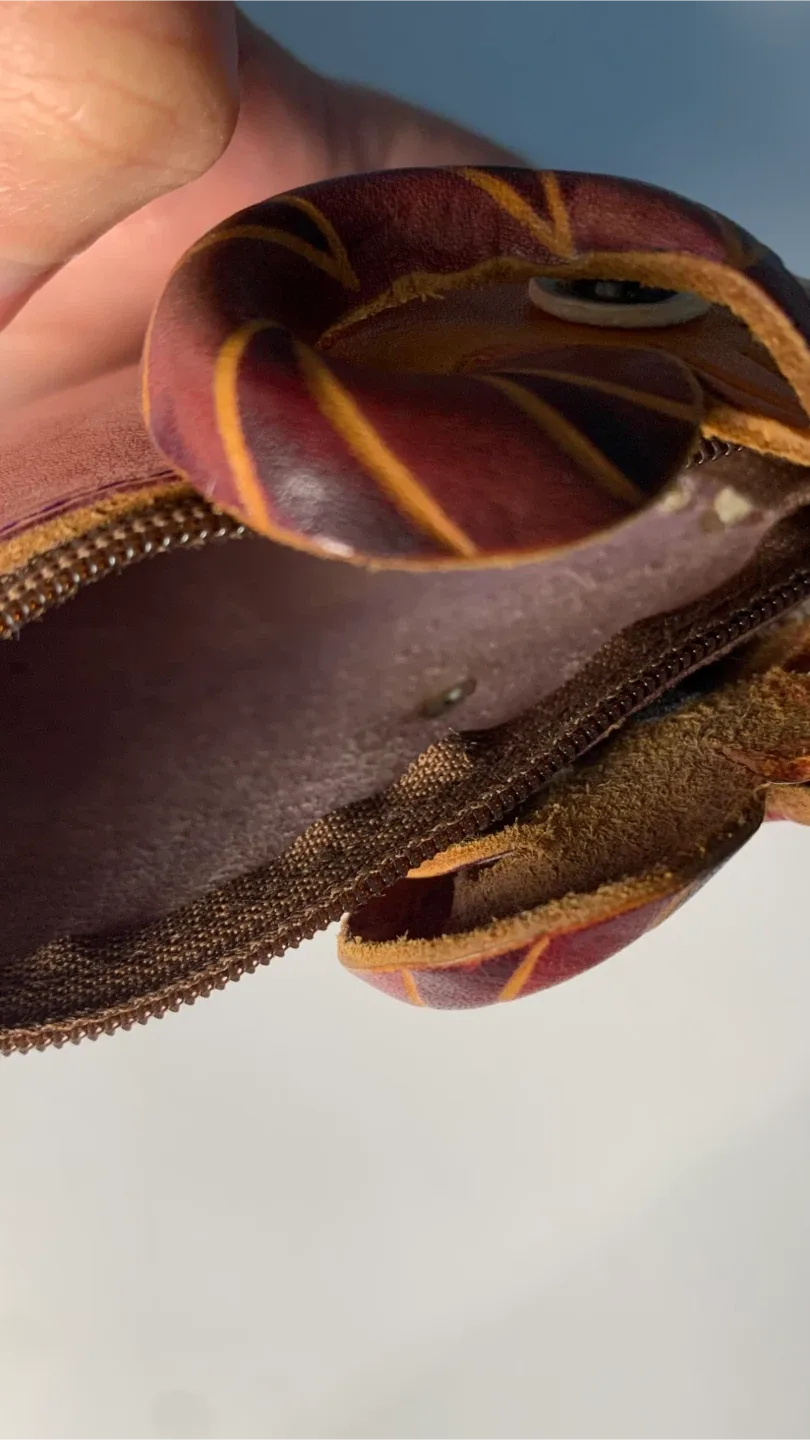 Unique Handmade Leather Sheep Coin Purse image indicator(8)