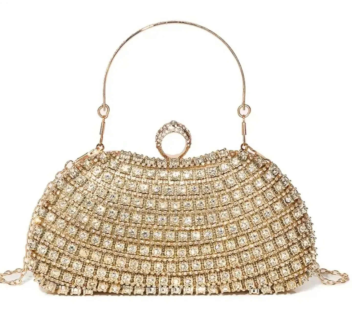 HAPPY DIWALI Sparkly Evening Clutch image indicator(5)