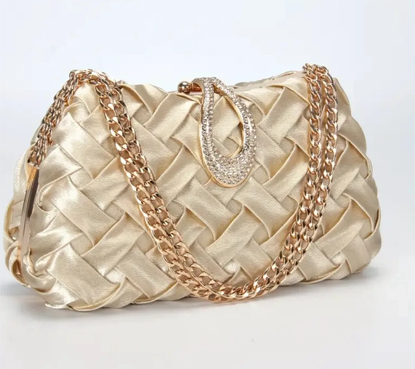 HAPPY DIWALI Sparkly Evening Clutch image indicator(4)