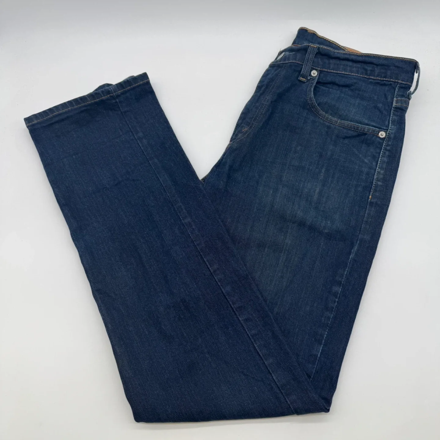 Levi's 752 Original Fit Jeans W33 L34 Men's Blue Denim (US 33) image indicator(2)